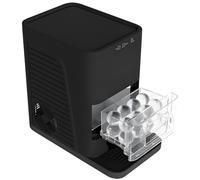 SHENGSHIYU Ice Maker Machine Counter Top,Ice Cube Ball Makers,Built-In 1.2l Water Tank, Produces 2 Solid 50mm Large Ice Spheres per Cycle,Countertop Ice Ball Maker for Home & Commercial Use Black