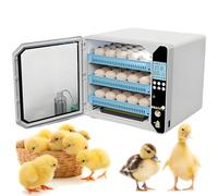 SHENGSHIYU Quail Egg Incubator with Automatic Egg Turning and Humidity Control,Encubadoras Para Pollos de 70-262 Huevos Incubadora Para Pollos y Ganaos,3-in-1:Incubation,Hatching,Brooding 3Layers