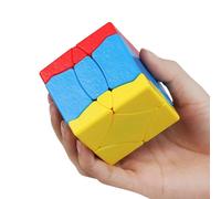 (Shengshou) Shengshou Phoenix Tribute Colored Educational 3x3 Leather Grain Rubik's Cube