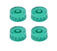SHENGSUI 4PCS Electric Guitar Knobs Speed Volume Tone Control Knob for Epiphone Les Paul Electric Guitar Parts Green With Black