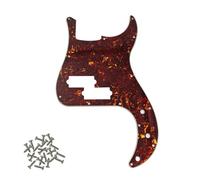 SHENGSUI Vintage Tortoise 13 Hole Pickguard Plate P Bass Pick Guards Fits American USA/Mexican Fender Precision Bass