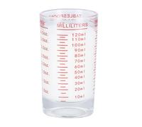Shengxi Measuring Cup, 120 ml Espresso Shot Glasses, Transparent, 1 Piece