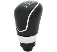 SHENHUO Gear Shift Knob for MK7 for Focus C-Max 5 6 for Speed Car Gear Shift Knob Stick Head Lever Handle(Black 6 Speed)
