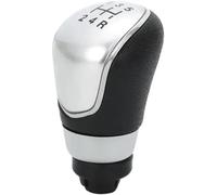 SHENHUO Gear Shift Knob for MK7 for Focus C-Max 5 6 for Speed Car Gear Shift Knob Stick Head Lever Handle(Silver 5 Speed)
