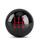 SHENHUO Gear Stick Knobs 5 for Speed Round Ball Gear Shift Knob with M8 M10 M12 Adapter Replacement Shifter(5 Speed Small Font)