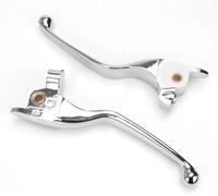 SHENHUO Motorcycle Clutch Brake Lever Motorcycle Brake Clutch Lever for Touring for Road King Street Glide for Electra(Silver)