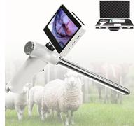 SHENJIA Artificial Insemination Kit for Dogs/Sheep/Pig/Cow/Horse, Professional Temperature Heating Visual Endoscope Sperm AI Gun Insemination Kit, Artificial Device For Dogs/Sheep/Pig