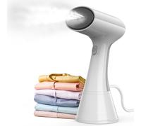 Shenjia Handheld Garment Clothes Steamer, 1800W Steamer Clothing for Portable, 150°C Turbo Extreme Penetrating Steam Wrinkle Reduction, 20s Fast Heat up Steam iron for Travel, Home, Office