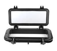 SHENJMAI Boat Porthole Window 4mm Opening Portlight Rectangular Porthole Temper Glass Windows for Boat Yacht 400x200mm