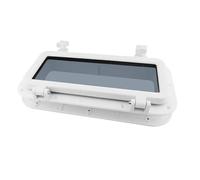 SHENJMAI Boat Porthole Window Boat Rectangular Porthole Window 4mm White