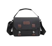 SHENJMAI Camera Bag Nylon Men/Women Shoulder Camera Messenger Bag Wear-Resistant Waterproof for DSLR and Lenses(L)