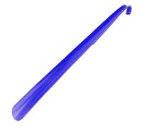SHENJMAI Long Handled Shoe Horn 2PCS 58.5cm Easy To Use Plastic Long Handle Shoes Horn Artifact Pull Pumping Professional Women Men Shoe Spoon(2pcs Blue)