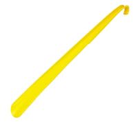 SHENJMAI Long Handled Shoe Horn 2PCS 58.5cm Easy To Use Plastic Long Handle Shoes Horn Artifact Pull Pumping Professional Women Men Shoe Spoon(2pcs Yellow)