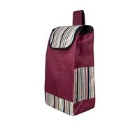 SHENJMAI Shopping Cart Replacement Bag Folding Waterproof Shopping Bag for Trolley Replacement Large Capacity Supermarket Purchase for Carring Cart(Red)