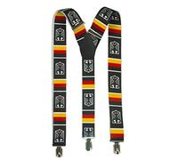 shenky Unisex Y-Back Brace with 3 Clips - Festivals & Fancy Dress - Assorted Colours - German Eagle