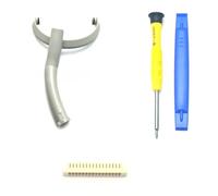 Shenligod WH-1000 XM5 Headband Hanger Bracket, Swivel Hinge with 16-Pin Jack Plug, Replacement Parts for Sony WH-1000XM5 Headphones (Platinum Silver, Right)