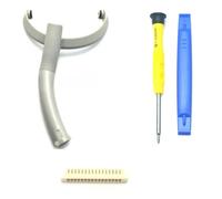Shenligod WH-1000 XM5 Headband Hanger Bracket, Swivel Hinge with 16-Pin Jack Plug, Replacement Parts for Sony WH-1000XM5 Headphones (Platinum Silver, Left)