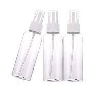 SHENLONG 3pcs Spray Bottle Set,Transparent Fine Mist Sprayer Bottles,Reusable Plastic Mini Travel Sprayer Bottles Set, Small Refillable Containers for Traveling,Cosmetic,Perfume,Lotion(20ML)