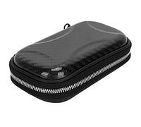 Shenprymic Carbon Fiber Zipper Wallet, Business Credit Card Holder with Multiple Compartments, Compact ID Card Bag for Men and Women, Durable Carbon Fiber Material with Soft Lining, Fits in (Black)
