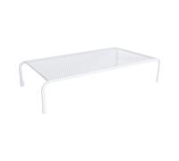 Shenrongtong Computer Holder | Ergonomic Iron Space Saving Storage - Desk Laptop Stand Computer Riser - for Desktop PC Monitor Notebook Printer Keyboard Home School Dorm Office Supplies