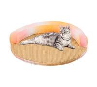 Shenrongtong Cooling Mat for Dogs | Removable Pet Rattan Pad | Pet Supplies for Puppy Senior House Bedroom Living Room Offices Backyards