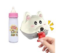 Shenrongtong Girls Pretend Play Toy - Milk Bottles And Sound Puppy Toy Kit,Doll Clothing & Accessories Sets for Toddler Boys Baby Children Kid