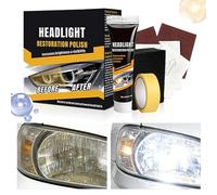 Shenrongtong Headlight Scratch Remover - 25ml Scratch Removal Quick-Acting | Headlight Cleaner Refurbishment Kit,for ATV SUV RV Sedan Vehicle Yellowing Oxide Layer Removal