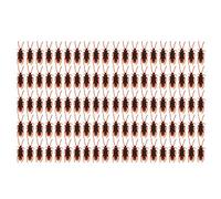 shenruifa 100Pcs Fake Cockroach Gifts for Party Prank Funny Trick Joke Halloween Accessories