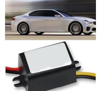 shenruifa 12V to 9V Power Converter Efficient Stable Output Adapter for Vehicle Use Compact Portable Design
