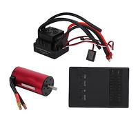 shenruifa 3670 2150KV Brushless Motor Set High Performance Waterproof 120A ESC Programming Card for 1/8 RC Car