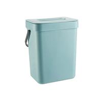 Shenruifa 3L Small Kitchen Compost Bin Kitchen Waste Bin Household Countertop Container with Lid for Rubbish Composter (4)