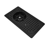 shenruifa Automatic Cup Washer Fast Flushing G1/2 Stainless Steel Pitcher Rinser for Hotel Cafe Home (FC-12-2 Small Cup Washer [Black])