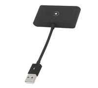 shenruifa Car Wireless Adapter with Easy Setup and Wide Compatibility for and Vehicles, Wireless Dongle for IOS 10 and Above, ABS Material (Black)