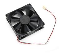 shenruifa Cooler Fan Double Ball 9cm High-Speed Cooling Fan for Industrial Control Systems - 24V 0.28A, Durable PBT + Glass Fiber Material
