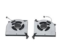 shenruifa DC5V Laptop Cooling Fan Replacement Efficient Heat Dissipation Quiet for Legion 5 15IMH05 15IMH05H Series Aluminum Alloy & ABS 2 Units
