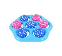 shenruifa Durable Inflatable Pool Float with 7 Balls Interactive Water Game for Kids Teens Family Beach Fun Lightweight Plastic (Turquoise)