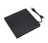 shenruifa External DVD Drive Box Type A Type C Interface 9.5mm Thickness 5Gbps Transfer Portable USB3.0 External CD ROM Rewriter