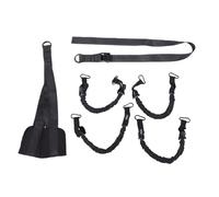 shenruifa Heavy Duty Pull Up Assistance Bands Customizable Resistance 300 Lbs with Storage Bag for Home and Gym Use (Black)