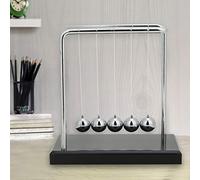 shenruifa Pendulum Ball Decorative Craft, Solid Steel Swing Ball for Home Office Desk, Unique Gift, 14 X 12 X 14.5cm