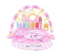 shenruifa Playmat Piano Smart Stage Detachable Musical Education Infant Playmat Piano for Fitness (Pink)