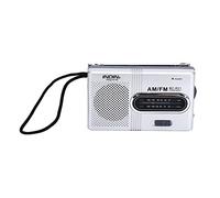 shenruifa Portable Mini Pocket Radio Player AM FM Compact Radio Player Battery Operated