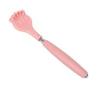 shenruifa Self Back Scratcher Adjustable Length Multifunctional Body Massager Tool for Personal Pain Relief 55cm (Pink)