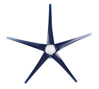 shenruifa Small Wind Generator 800W for Boats, Terraces (48V) | 5 blades design, nylon fiber materials, durable for mobile homes, stable power generation, automatic wind direction