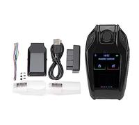 shenruifa Smart Remote Car Key, LCD Screen Anti Lost Automatic Lock Unlock Keyless Entry Auto Lock Key Fob for Start Car