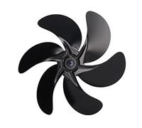 shenruifa Stove Fan Blade Aluminum Alloy High Temperature Resistant Replacement Blade for Efficient Air Circulation in Fireplaces (6 Blades)