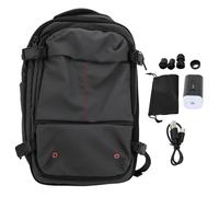 shenruifa Travel Vacuum Backpack, 19 Inch Large Capacity Men Casual Expandable Backpack with Vacuum Pump for Travel Business (Gray)