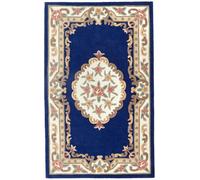 Shensi Navy Medallion Rug - 120X180 cm