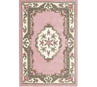 Shensi Pink Medallion Rug - 150X240 cm