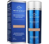 SHENT & MENT Keratin Hair Fibers Instant Volume Hair Natural Coverage for Fine Hair and Light Areas Sweat and Wind Resistant Men and Women - Light Brown - 27.5 gr.