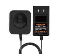 Shentec 1.2V-18V XRP Charger DC9310 DW9116 DC9320 DC9319 Compatible with Dewalt 7.2V 9.6V 12V 14.4V 18V 24V Ni-MH/Ni-Cd Pod Style Batteries DW9057 DW9061 DW9071 DW9038 DW9096